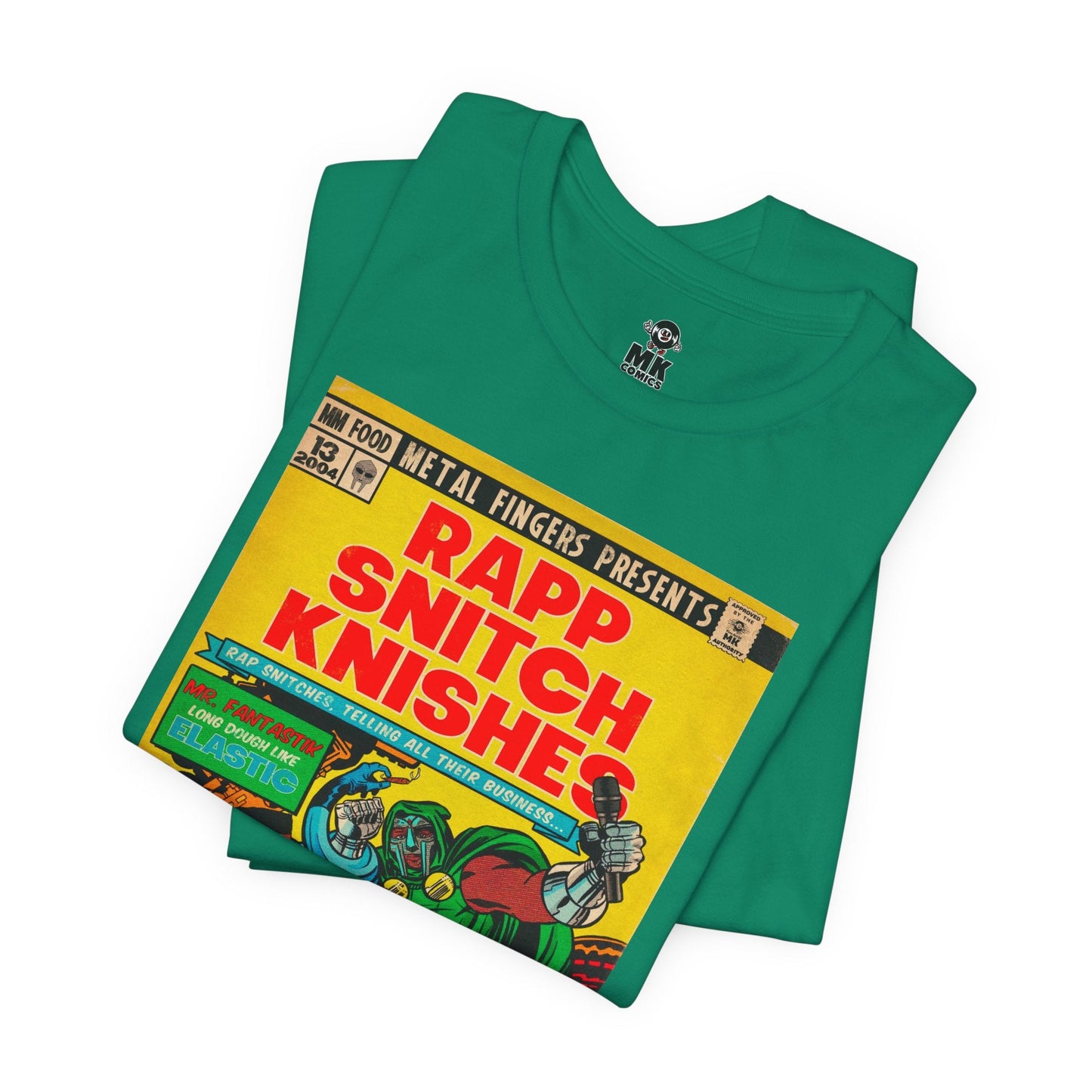 Rapp Snitch Knishes Comic Book Art - Unisex Jersey Short Sleeve Tee