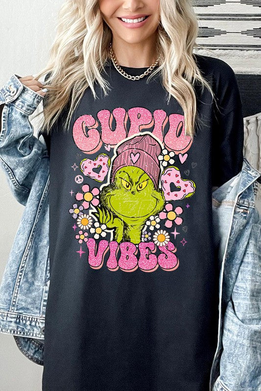 Heavy Cotton Unisex Short Sleeve T-Shirt Cupids Vibes