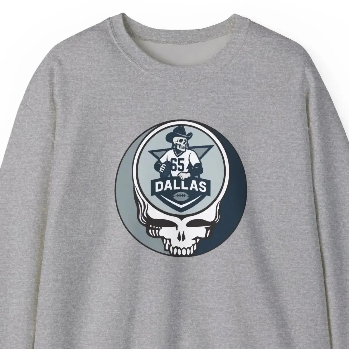 Grateful Dead Stealie Crewneck Sweatshirt Heavy Blend Unisex Gildan