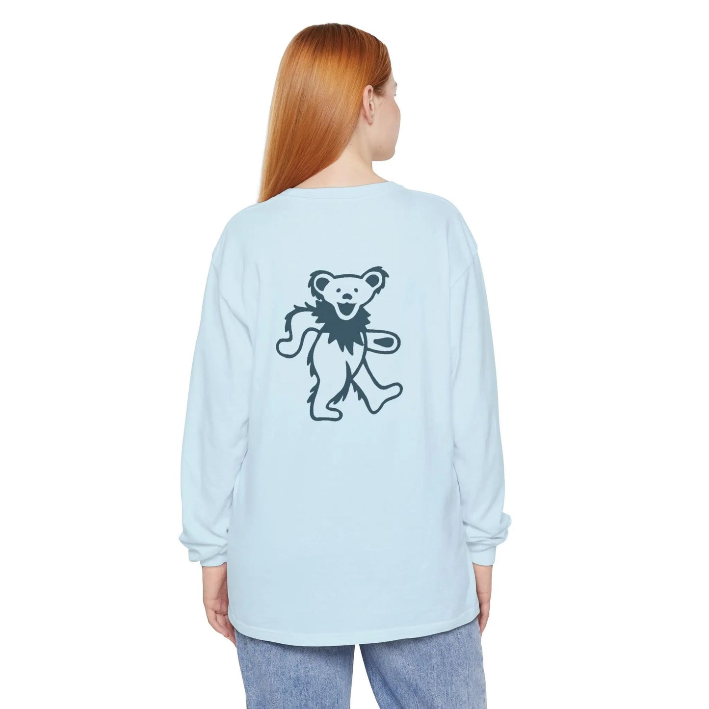 Grateful Dead Dancing Bear Garment-Dyed Long Sleeve T-Shirt
