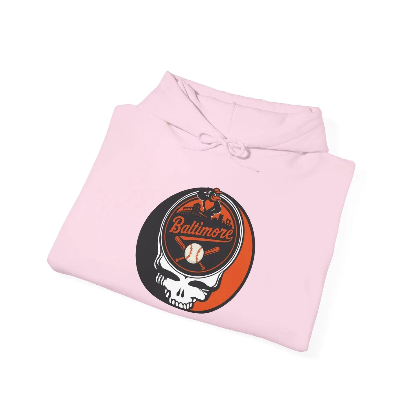 Baltimore Baseball Edition Heavy Blend Hoodie Unisex Grateful Dead