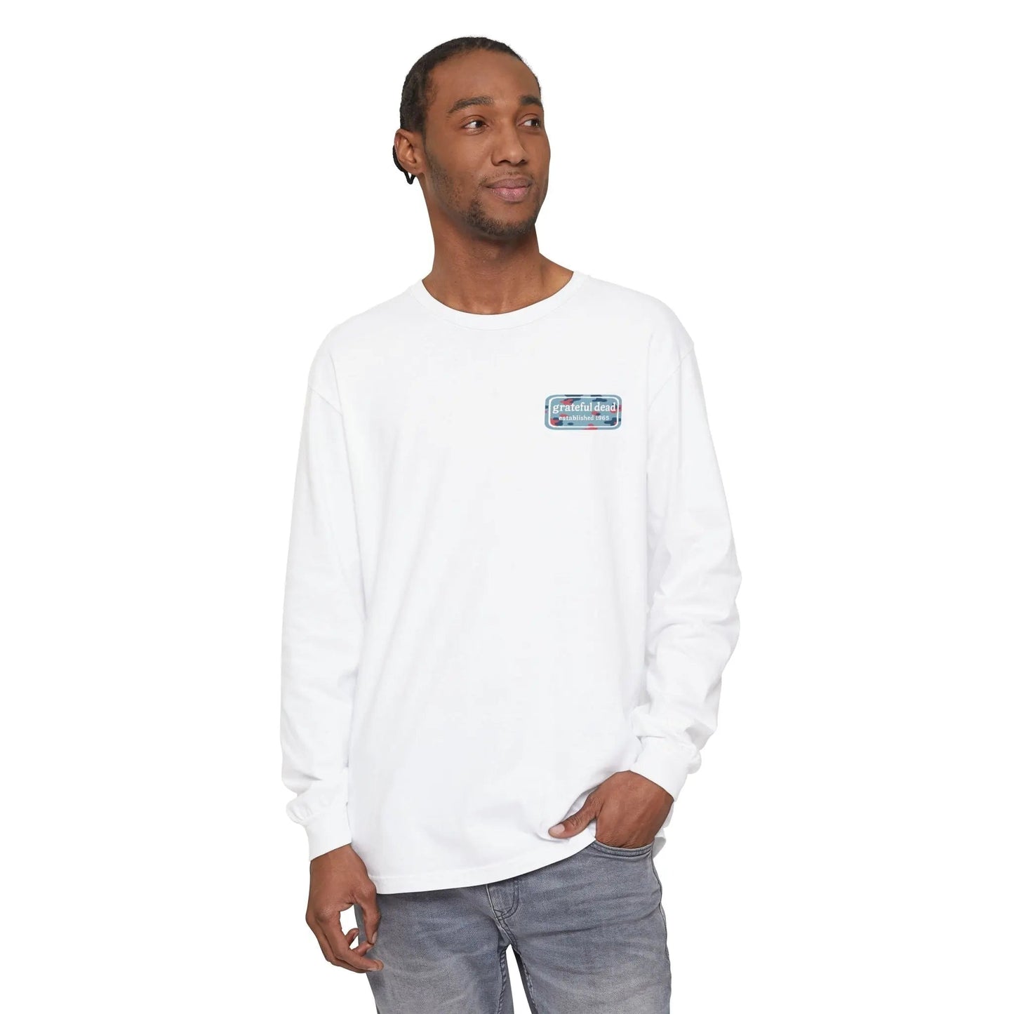 Camo Stealie Garment-Dyed Long Sleeve T-Shirt Vineyard Collection