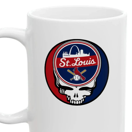 St. Louis Baseball Edition Stealie Ceramic Mug 15 oz The Ballpark Collection