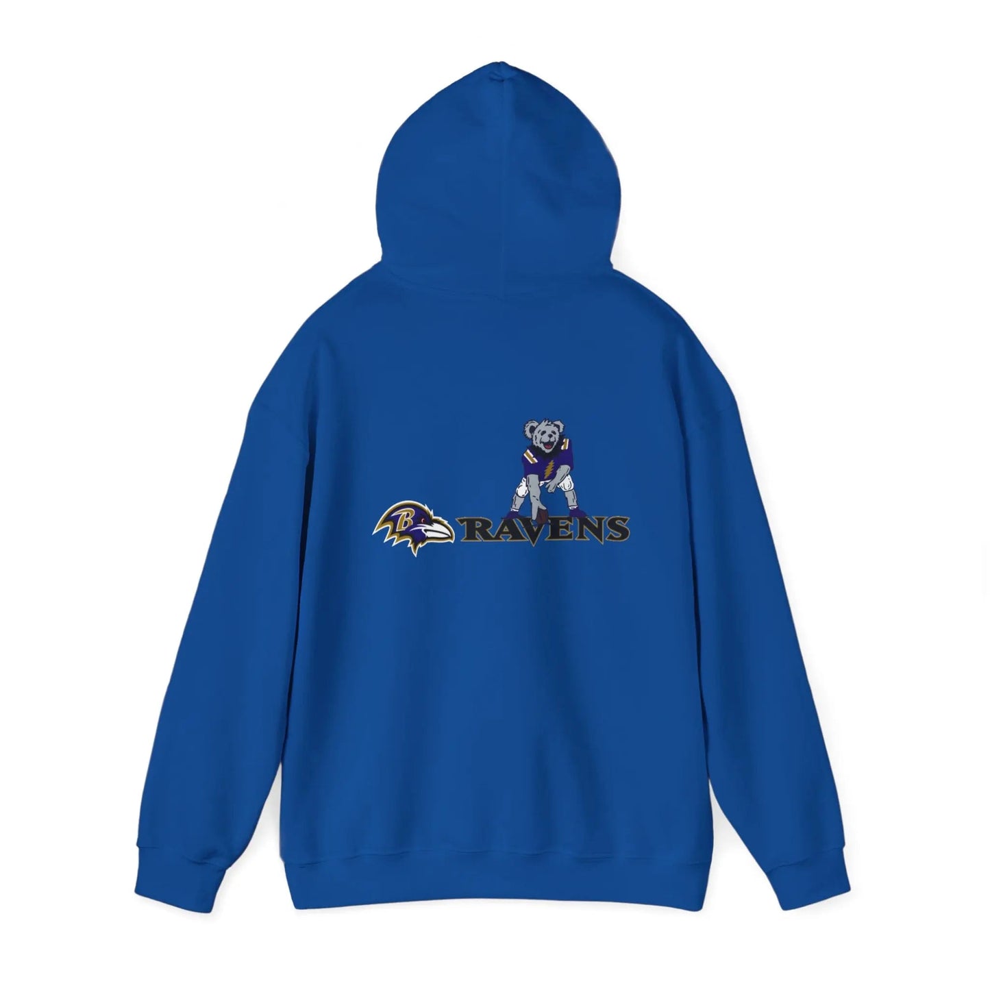 Baltimore Ravens Dancing Bear Unisex Hoodie Two-Sided The Gridiron Collection