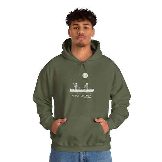 Life is dead Skeleton Crew Grateful Dead Unisex Hoodie
