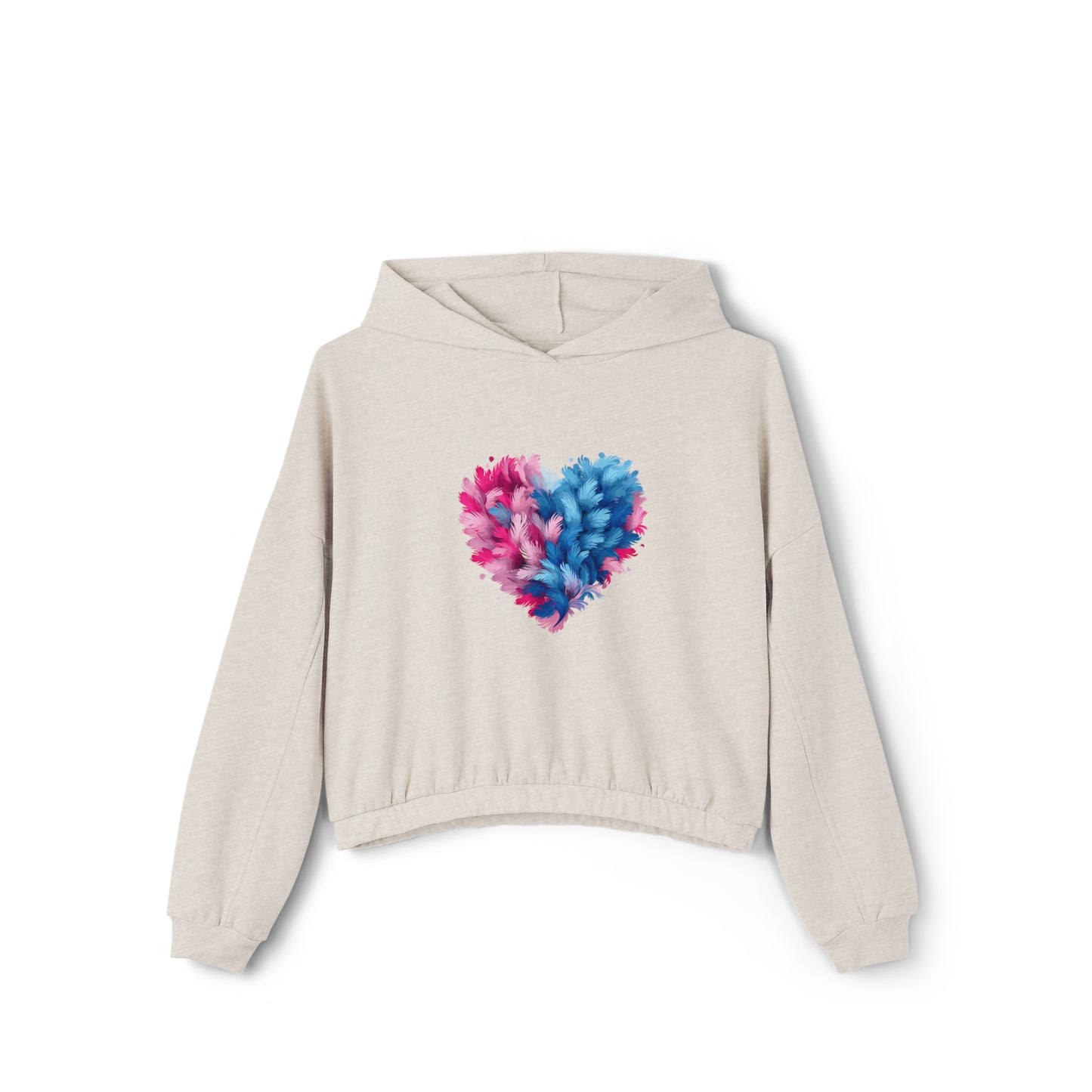 Valentine's best Gift, Women's Cinched Bottom Hoodie