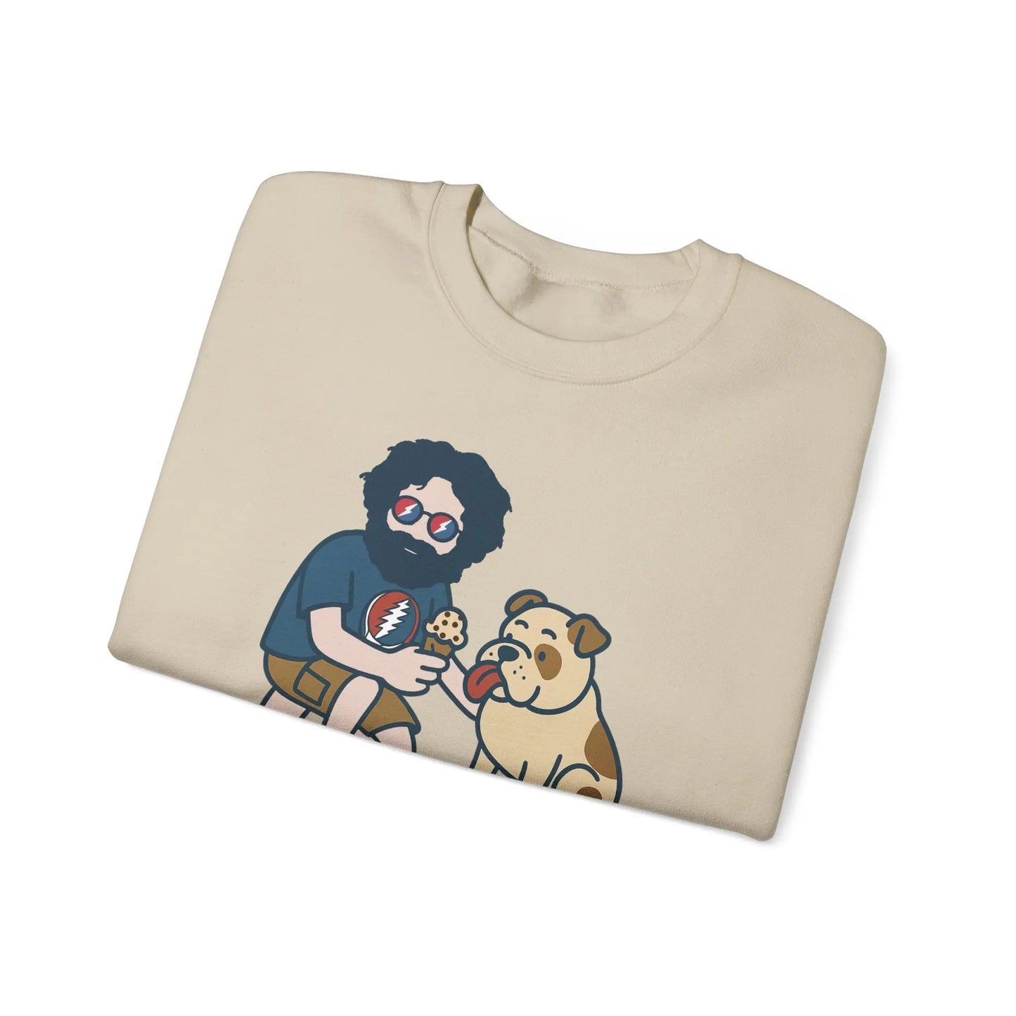 Crewneck Sweatshirt Heavy Blend Jerry and Frank Are Sharin' Life is dead.