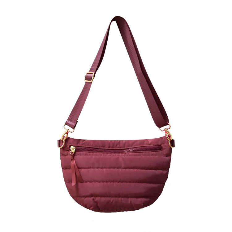 Blake Crescent Puffer Sling Bag 14 Colors Babs+Birdie