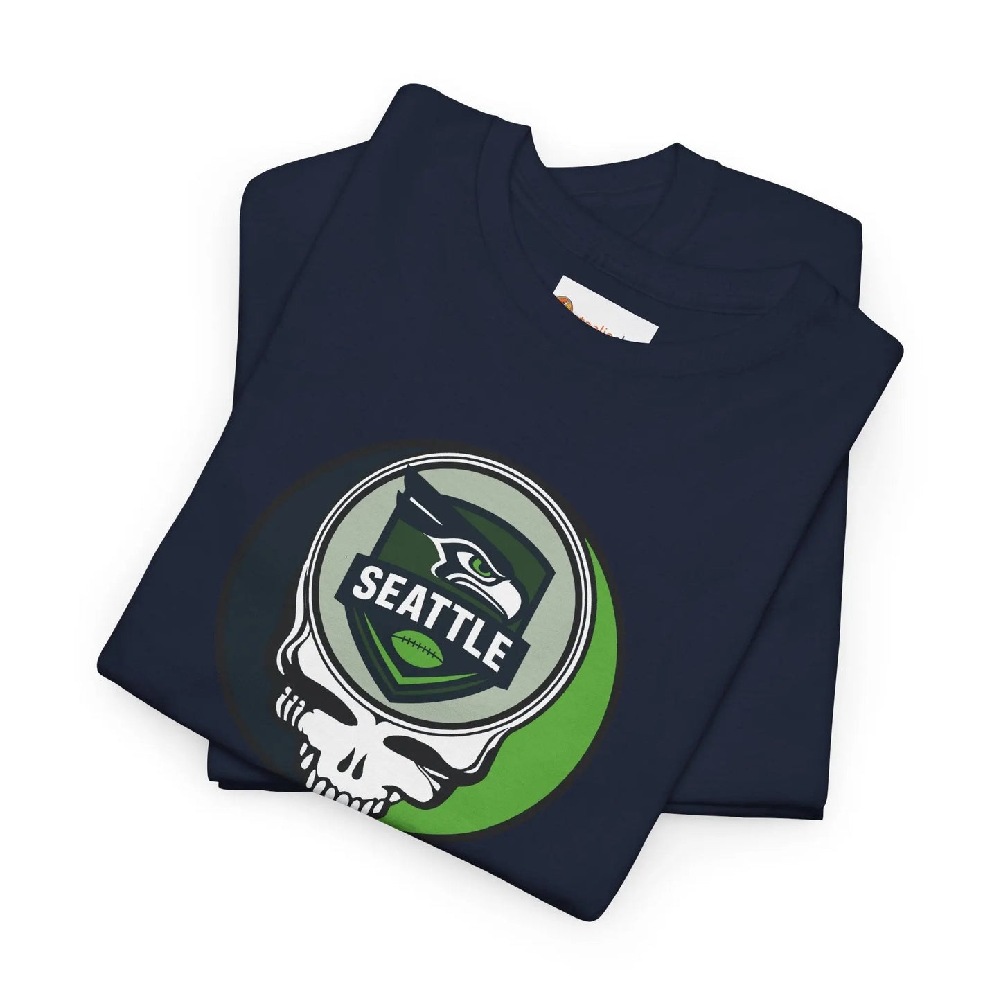 Seattle Seahawks Grateful Dead Steal Your Face T-Shirt NFL The Gridiron Collection