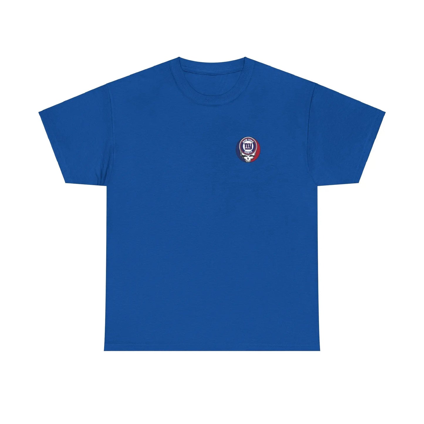 New York Giants Grateful Dead Dancing Bear Two-Sided T-Shirt The Gridiron Collection