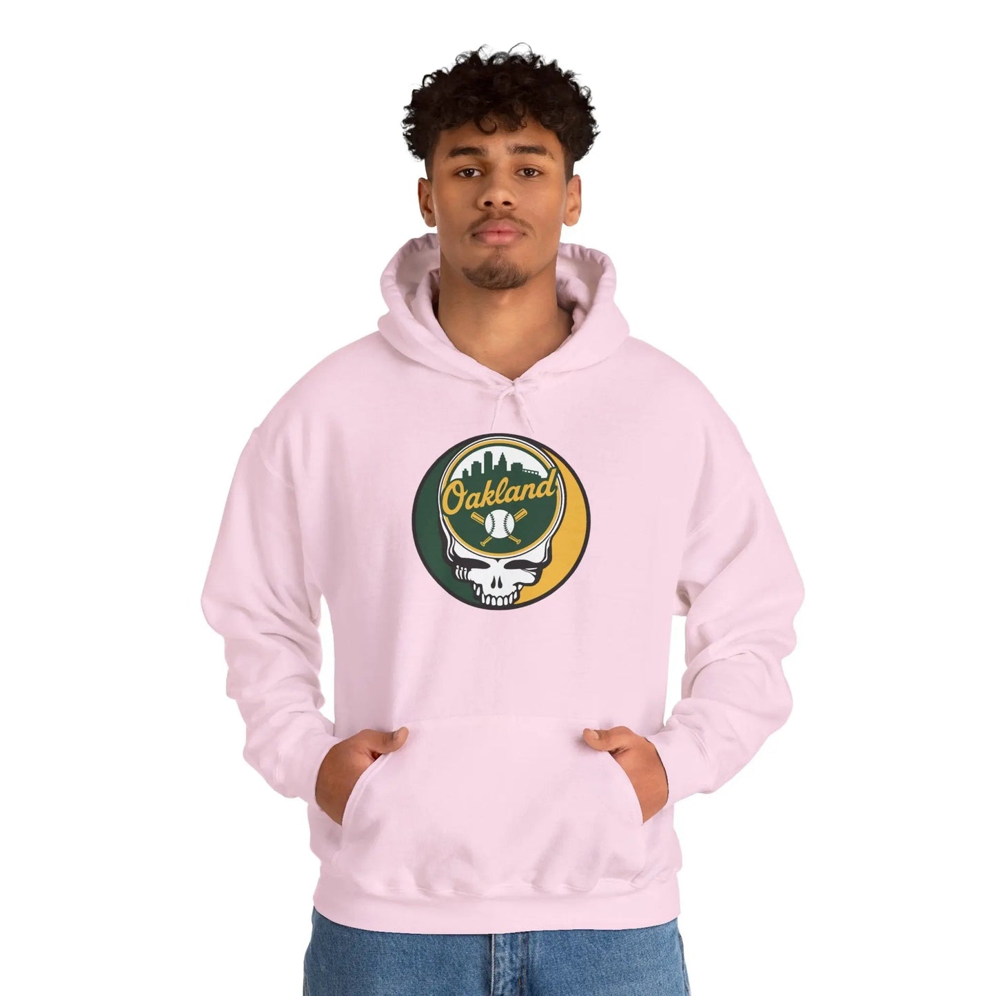 Grateful Dead Oakland Baseball Edition Unisex Heavy Blend Hoodie MLB