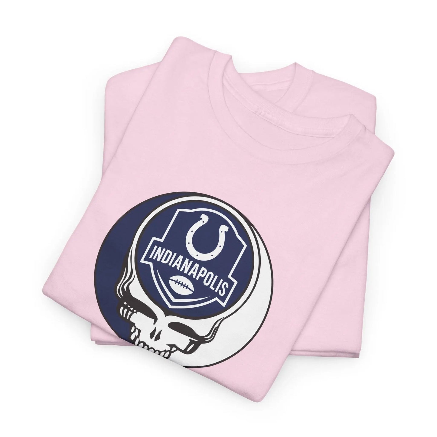 Indianapolis Colts Horseshoe Grateful Dead Steal Your Face T-Shirt NFL