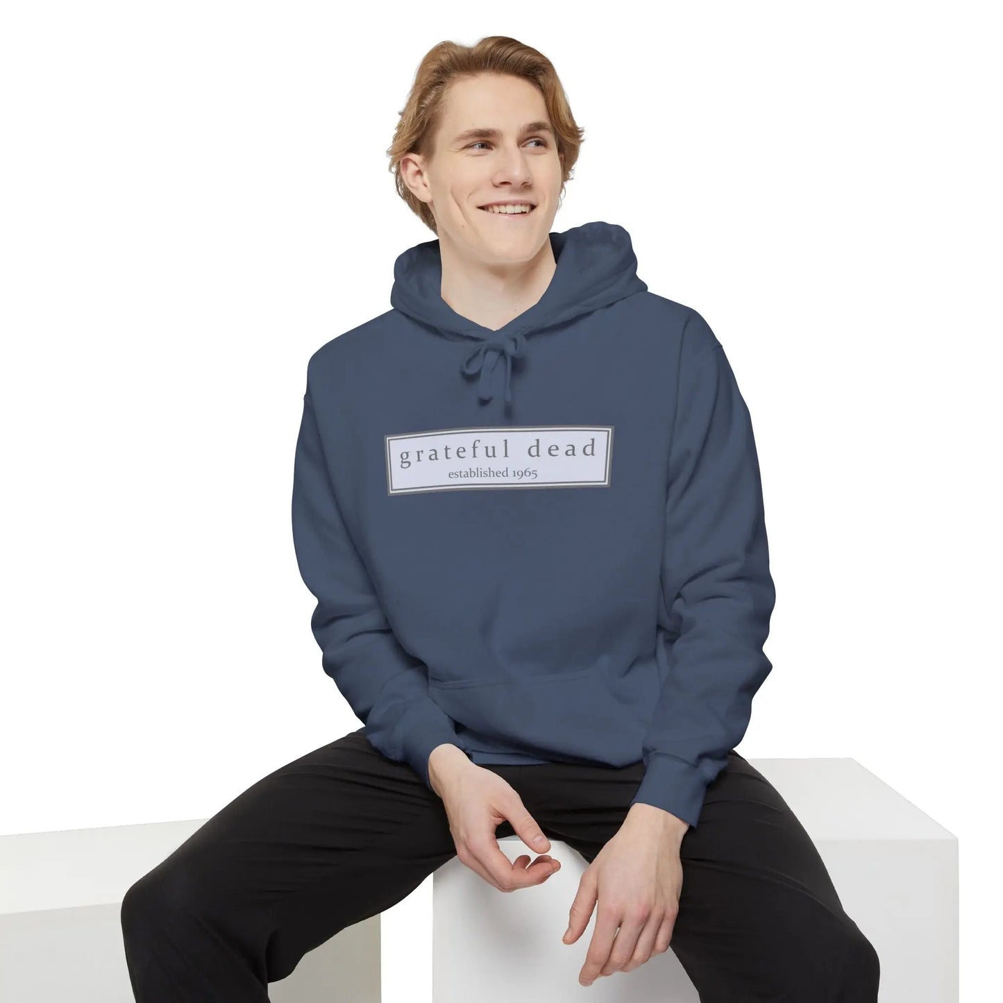 Garment-Dyed Two-Sided Unisex Hoodie Bolt Vineyard Collection