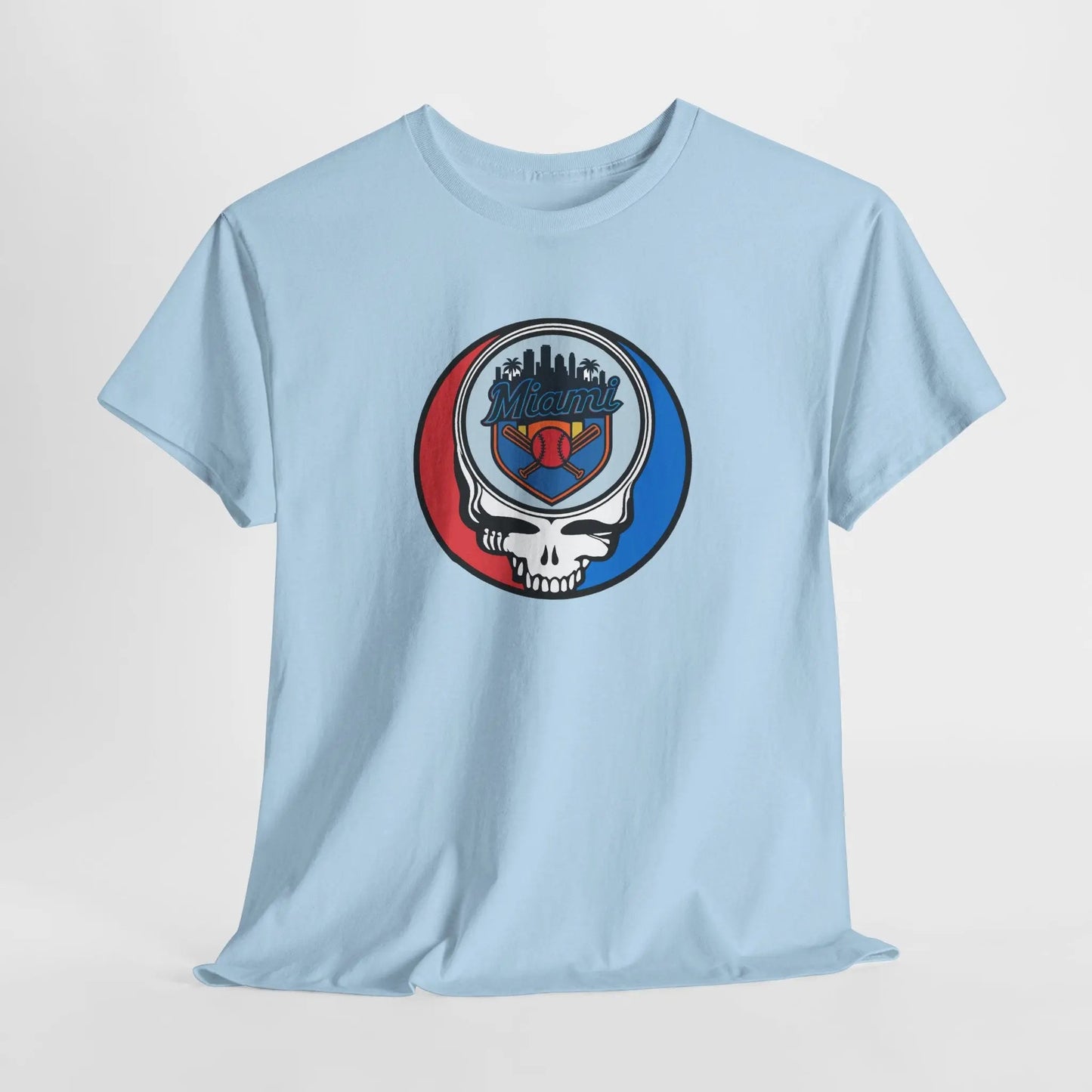 Miami Marlins Steal Your Face Classic Stealie T Shirt MLB