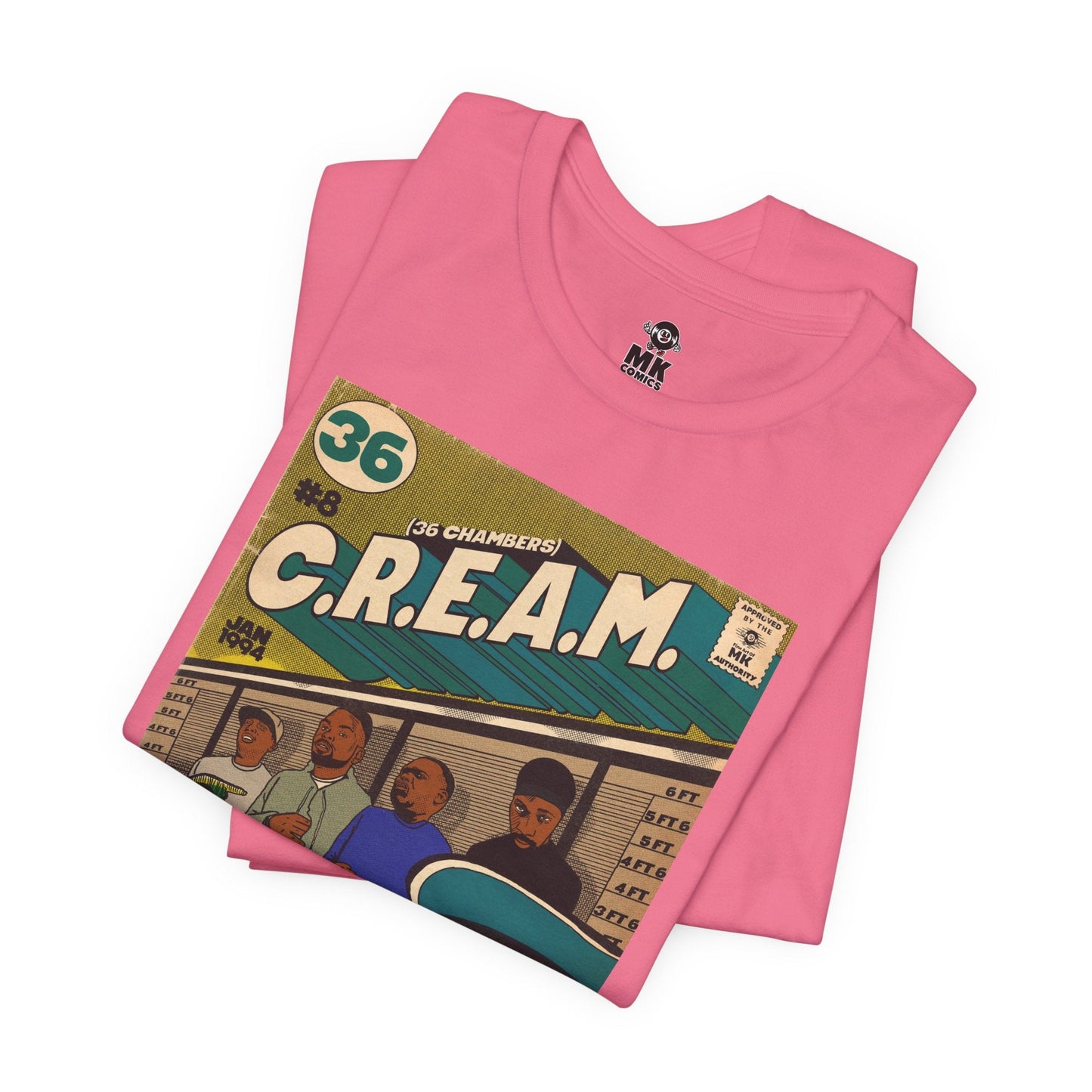 Unisex Jersey Short Sleeve Tee C.R.E.A.M