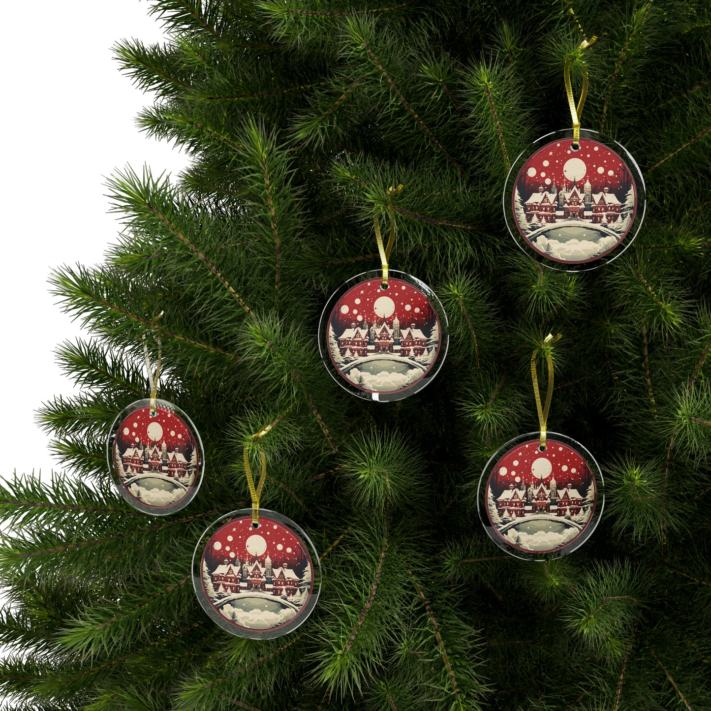 Christmas Glass Ornaments