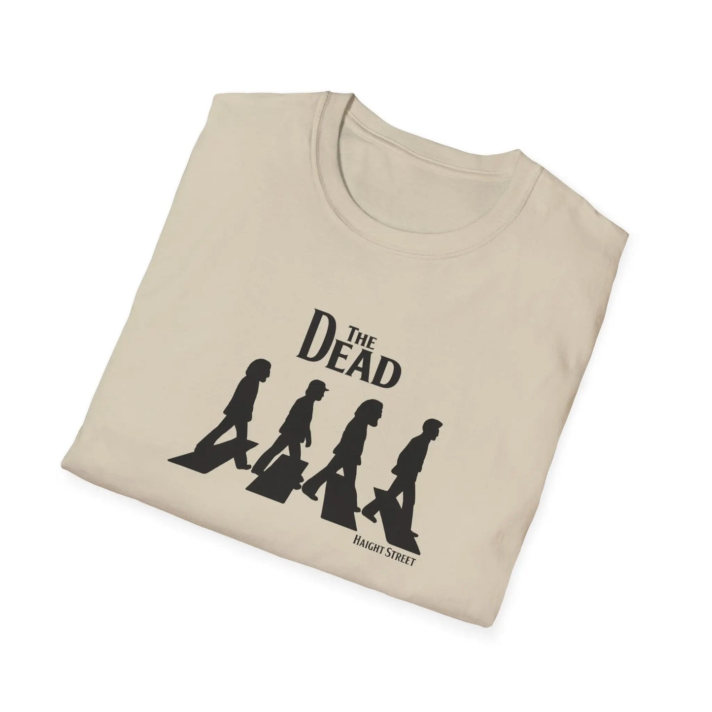 Jerry Road Haight Street Crosswalk Silhouettes T-Shirt