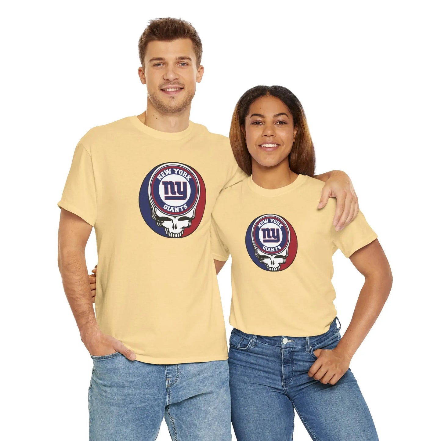 New York Giants Grateful Dead Steal Your Face T-Shirt The Gridiron Collection