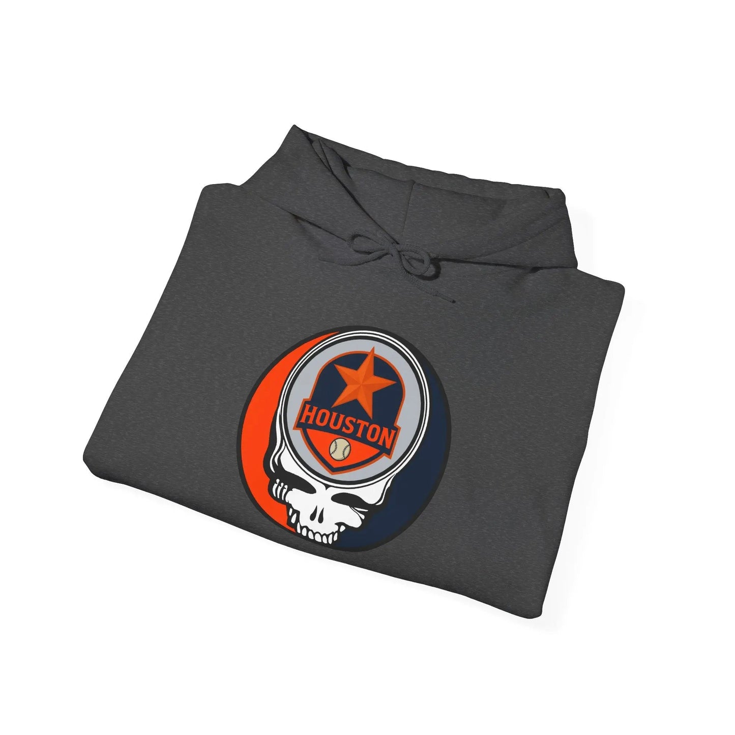Houston Baseball Edition Grateful Dead Unisex Heavy Blend Hoodie - Hooded Sweatshirt