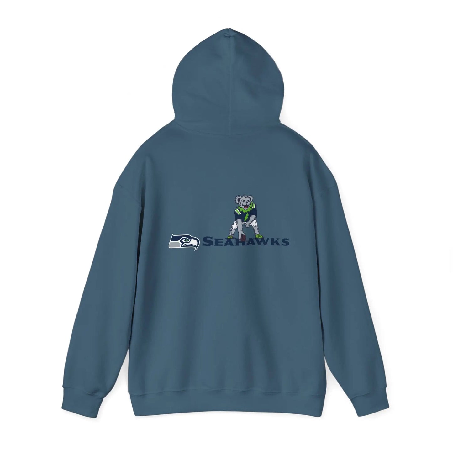 Seattle Seahawks Dancing Bear Unisex Hoodie Two-Sided The Gridiron Collection