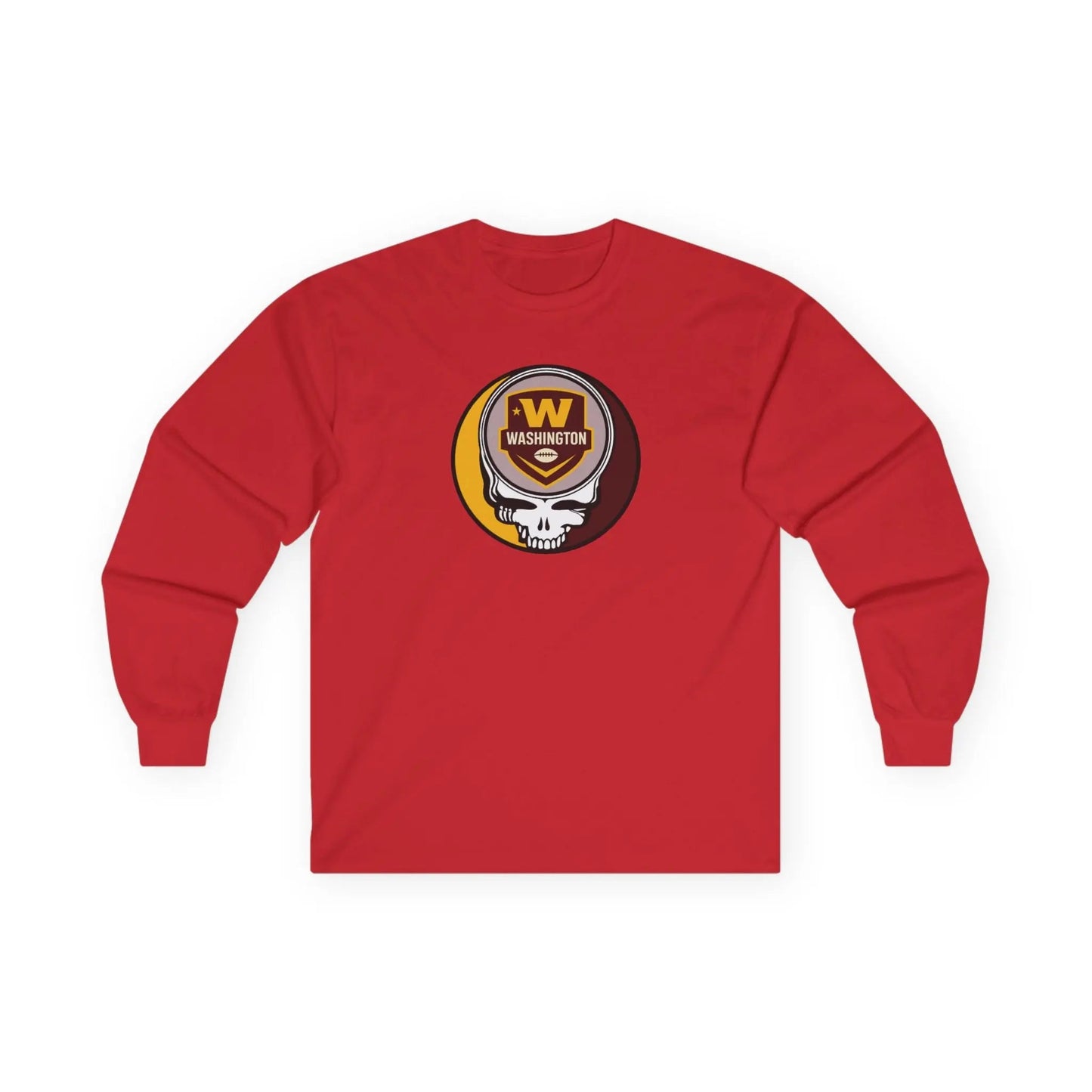 Grateful Dead Long Sleeve Tee Ultra-Cotton Washington Commanders The Gridiron Collection