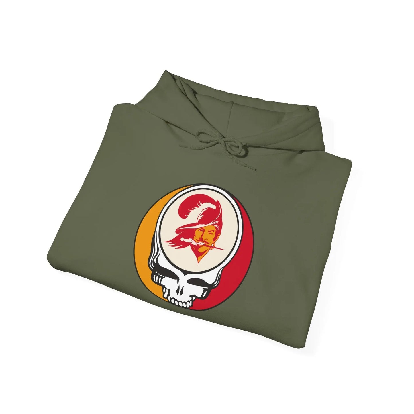 Tampa Bay Bucaneers Stealie Hooded Sweatshirt NFL Grateful Dead The Gridiron Collection