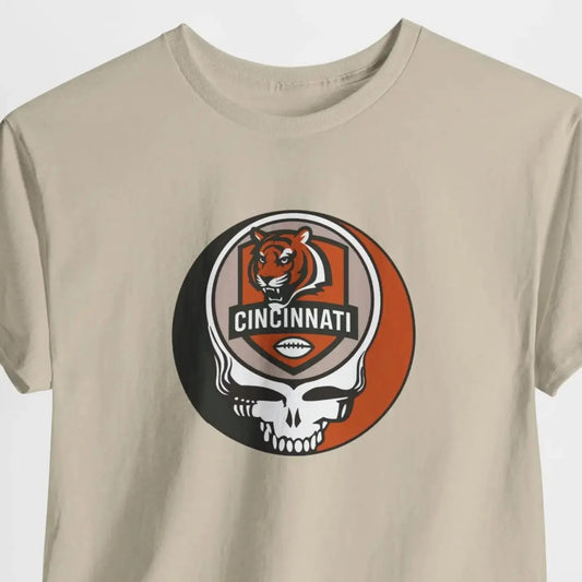 Cincinnati Bengals Stealie Unisex T-Shirt Gridiron Collection NFL
