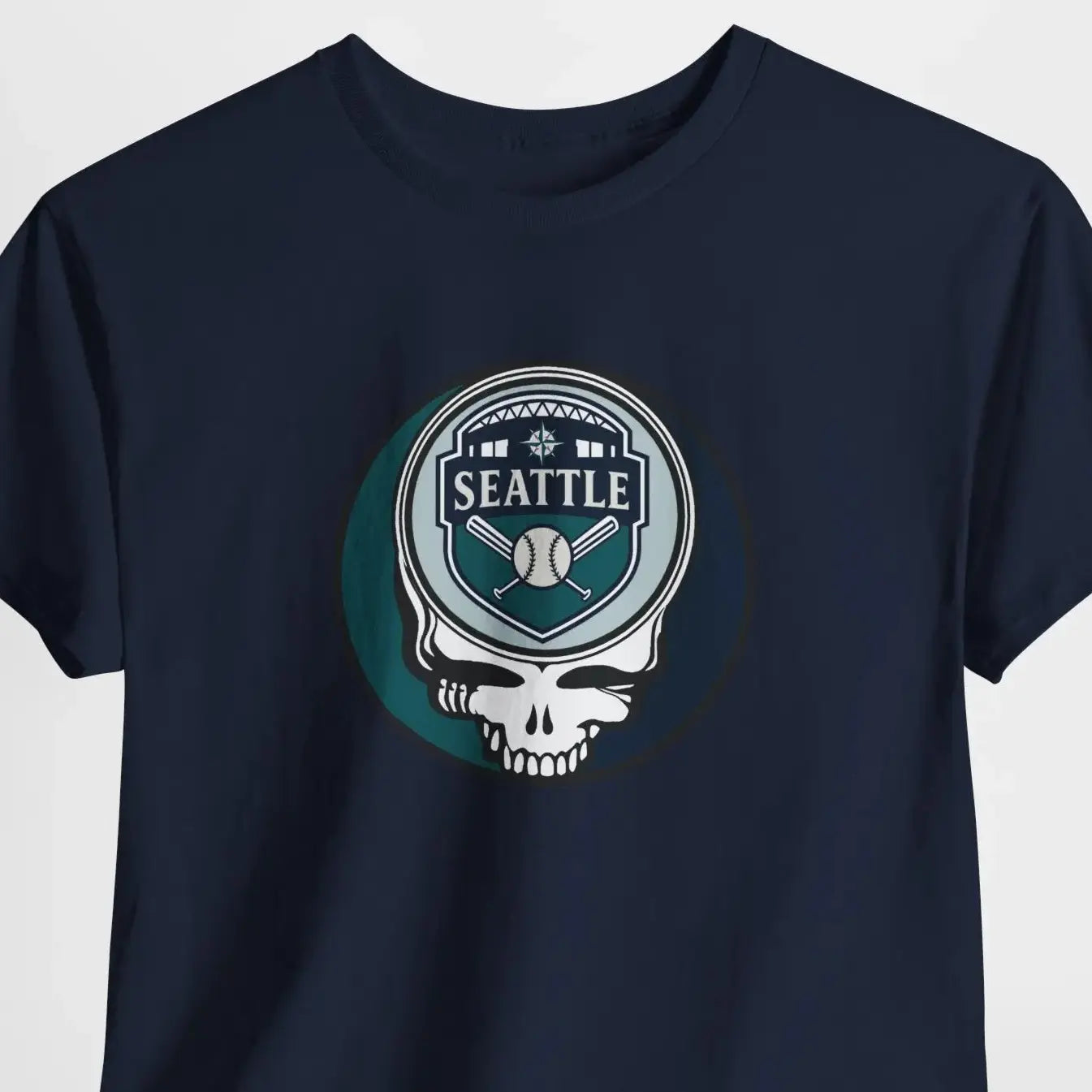 Seattle Mariners Grateful Dead Steal Your Face T-Shirt The Ballpark Collection