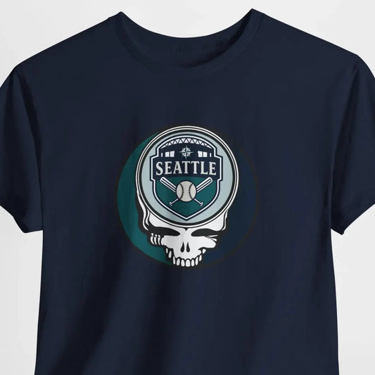 Seattle Mariners Grateful Dead Steal Your Face T-Shirt The Ballpark Collection