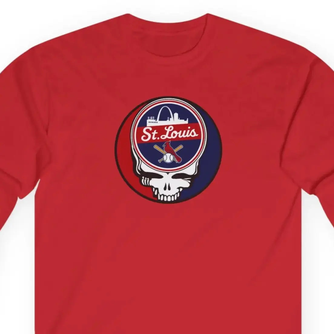 St. Louis Baseball Edition Classic Stealie Long Sleeve Tee MLB The Ballpark Collection