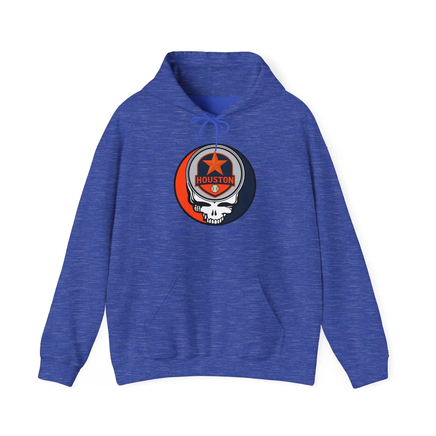 Houston Baseball Edition Grateful Dead Unisex Heavy Blend Hoodie - Hooded Sweatshirt