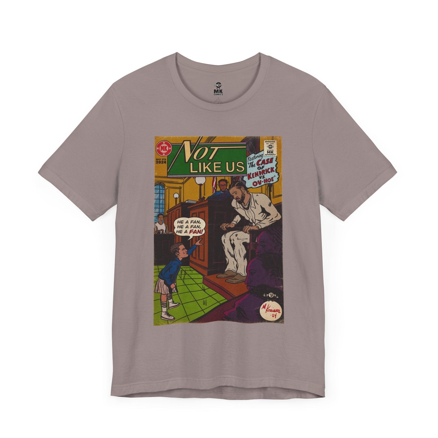 Not Like Us - Unisex Jersey Short Sleeve Tee