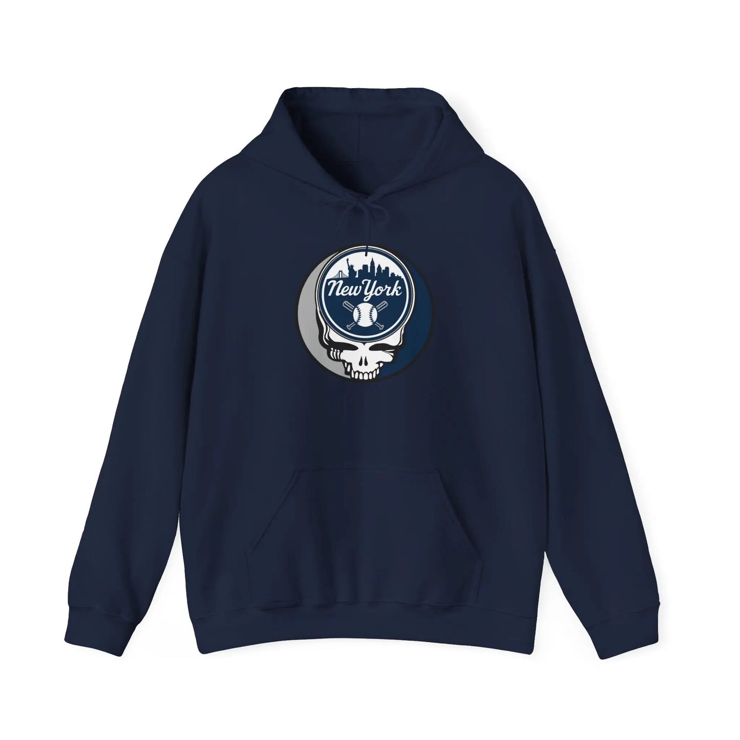 New York Baseball Edition Classic Stealie Unisex Heavy Blend Hoodie MLB