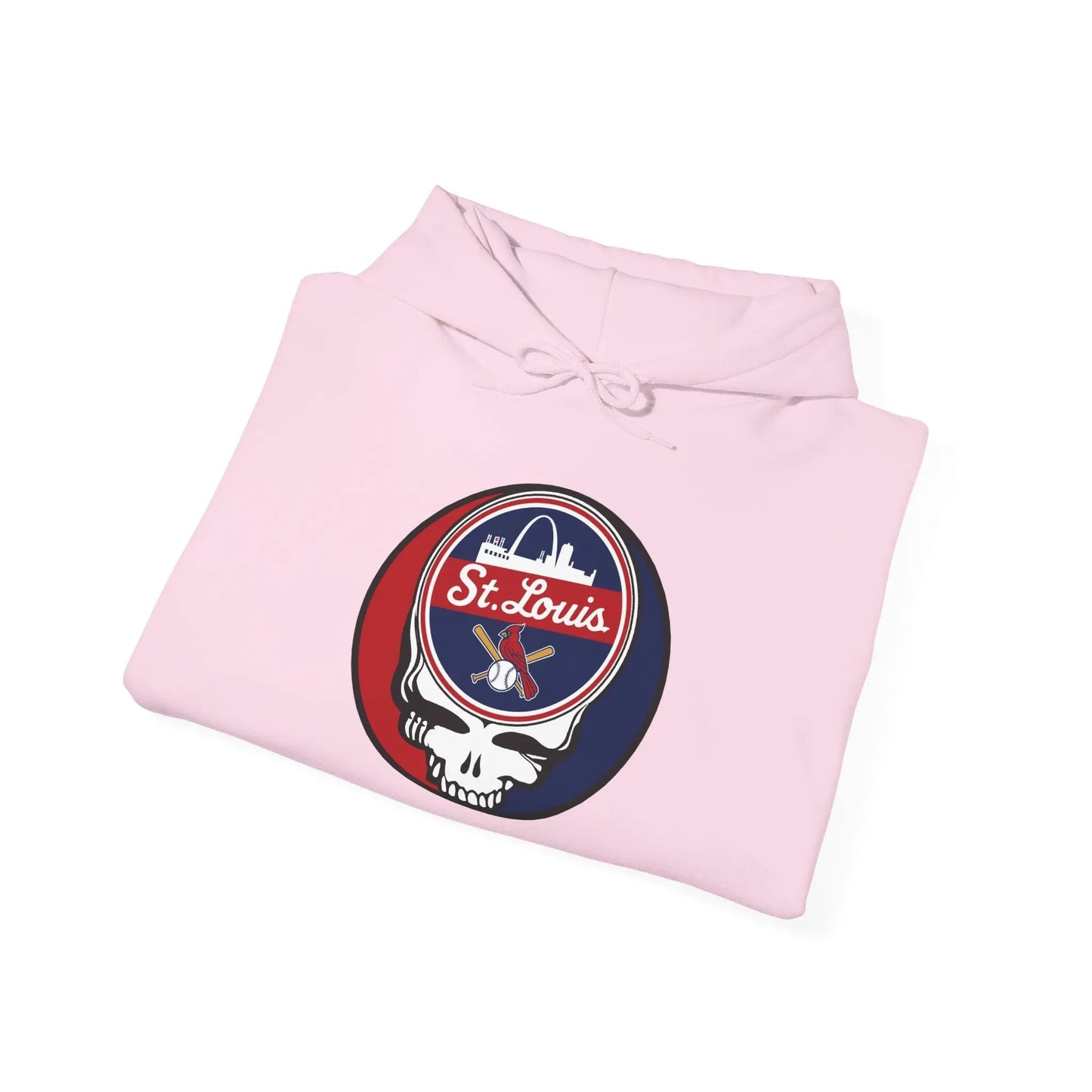 St. Louis Baseball Edition Grateful Dead Unisex Heavy Blend Hoodie MLB