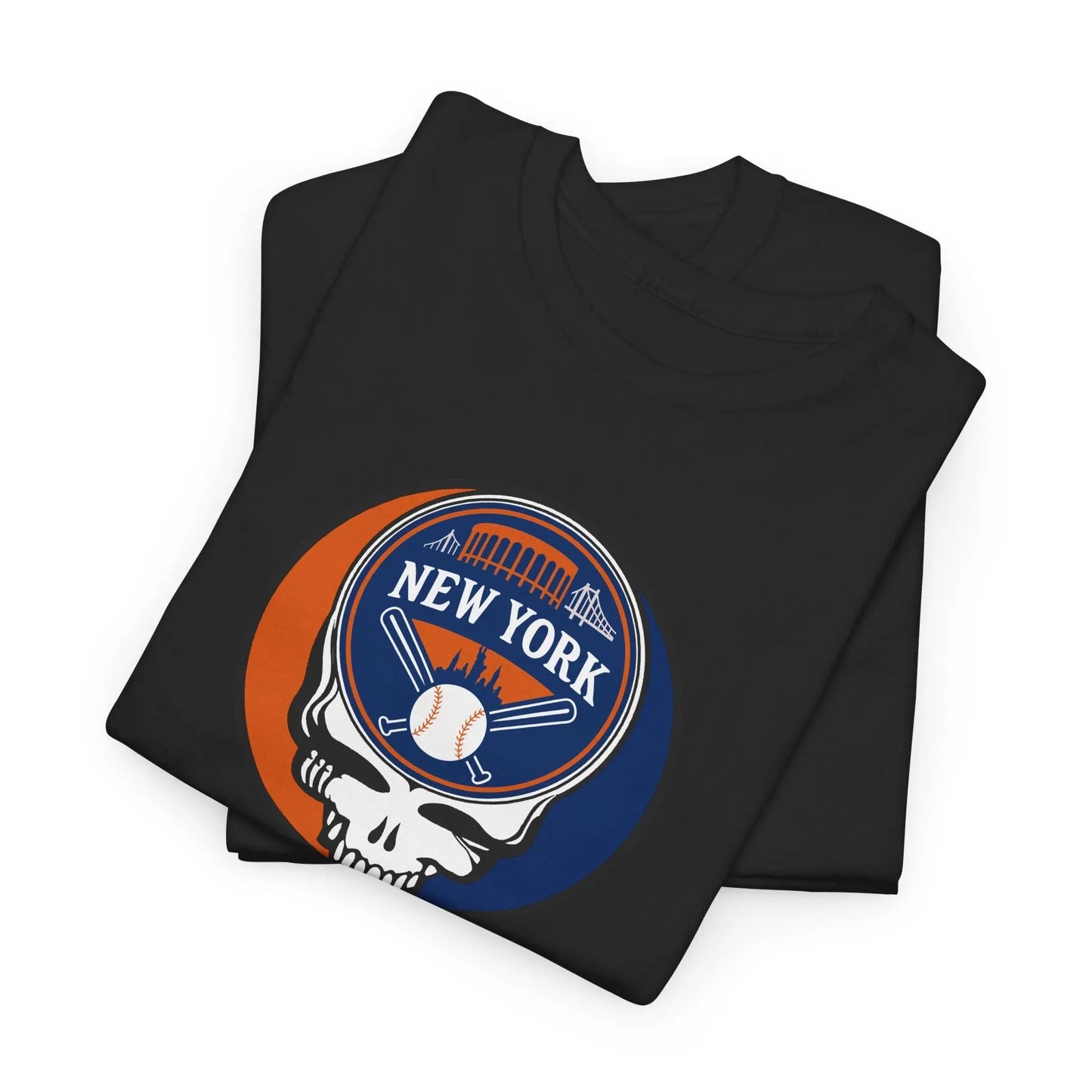 New York Mets Colors Stealie Classic T-Shirt The Ballpark Collection MLB