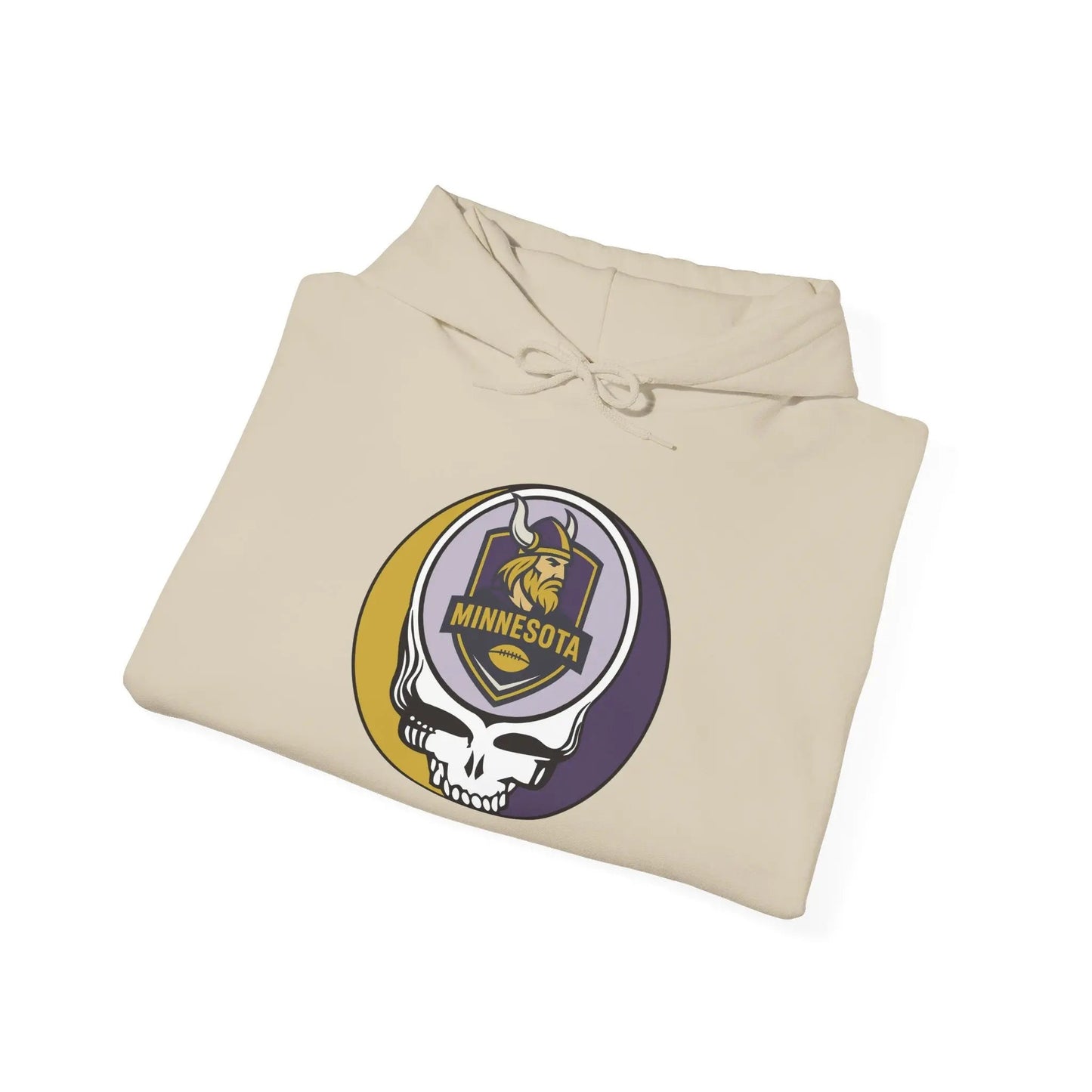 Minnesota Vikings Stealie Grateful Dead Hooded Sweatshirt NFL