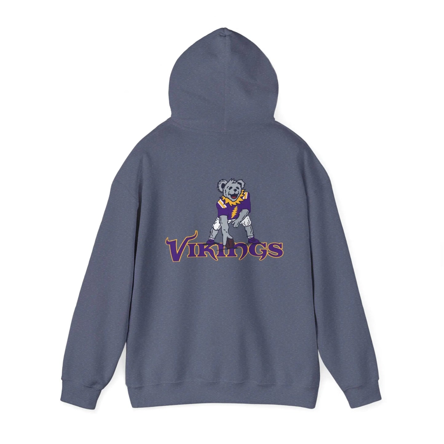 Minnesota Vikings Dancing Bear Two-Sided Unisex Hoodie The Gridiron Collection