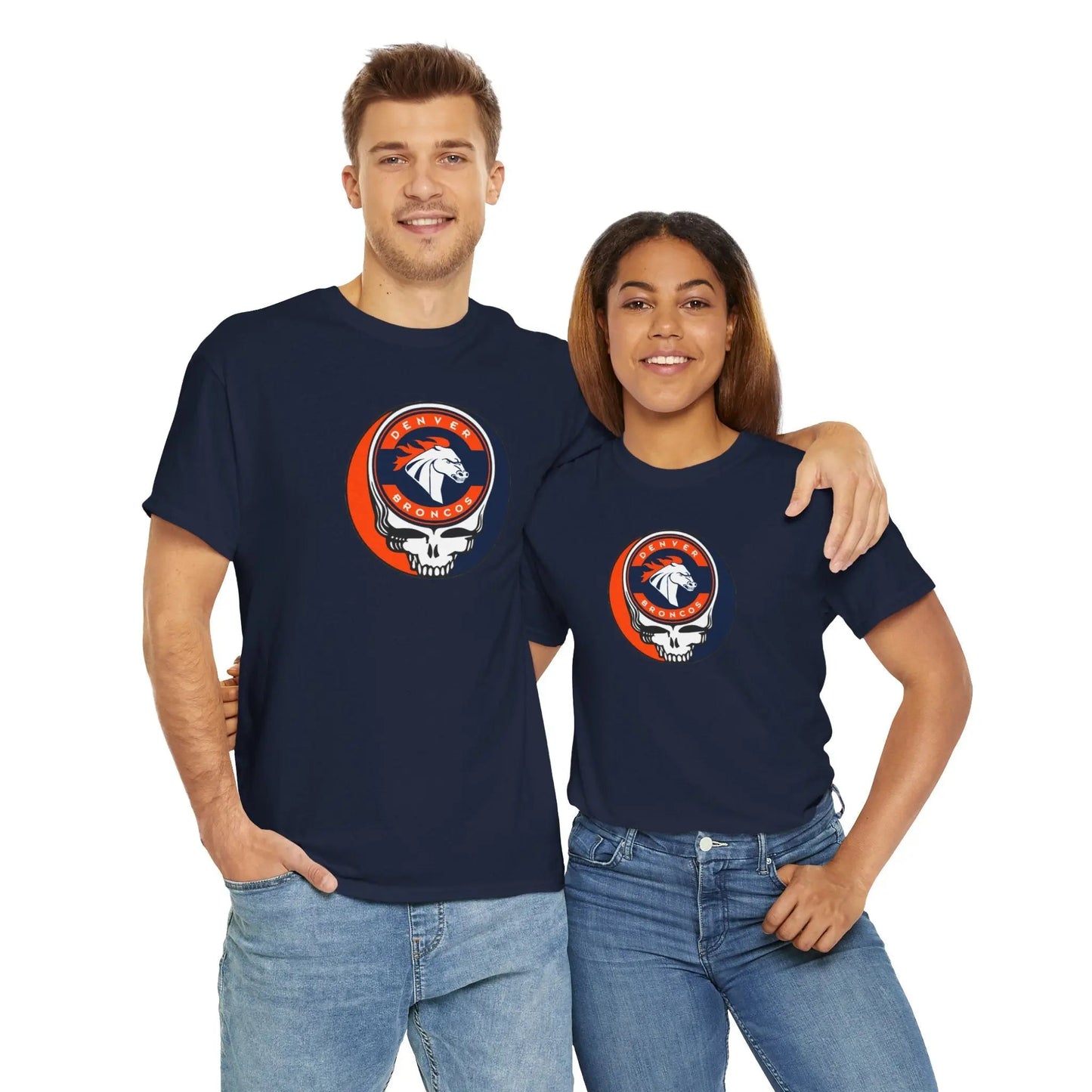 Denver Broncos Grateful Dead Steal Your Face T-Shirt The Gridiron Collection