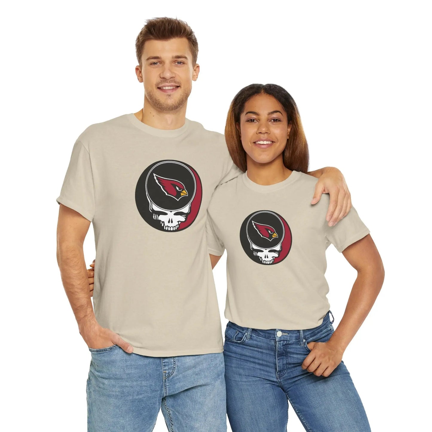 Arizona Cardinals Grateful Dead Steal Your Face T-Shirt NFL