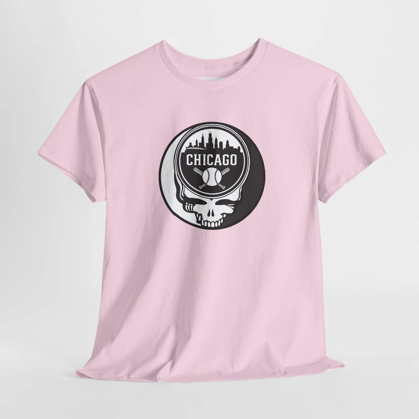 Grateful Dead Steal Your Face Chicago Baseball Edition T-Shirt The Ballpark Collection
