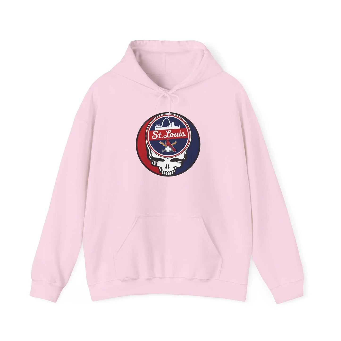 St. Louis Baseball Edition Grateful Dead Unisex Heavy Blend Hoodie MLB