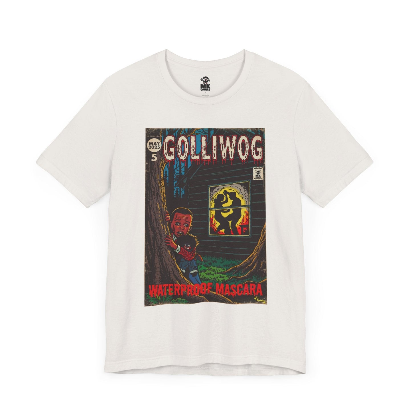 Waterproof Mascara Unisex Jersey Short Sleeve Tee Golliwog