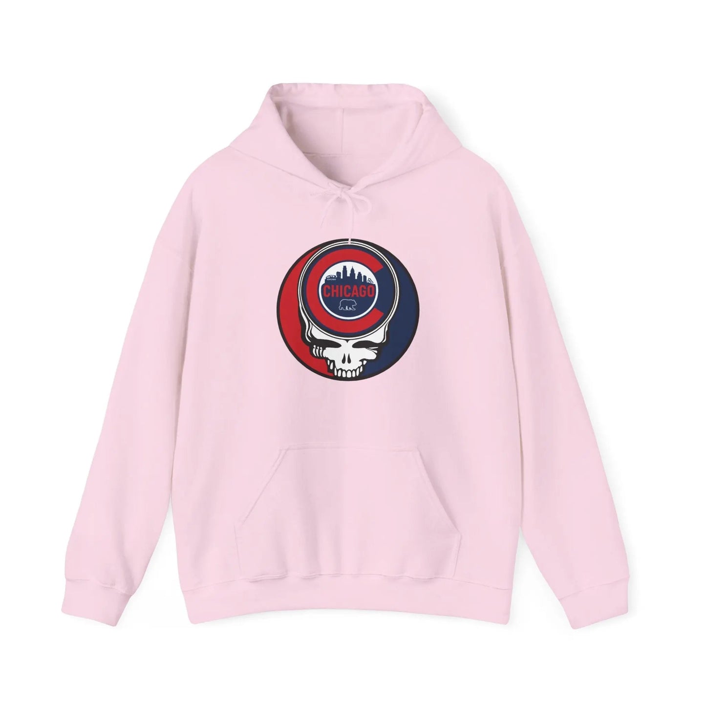 Grateful Dead Unisex Heavy Blend Hoodie The Ballpark Collection Chicago Baseball Edition