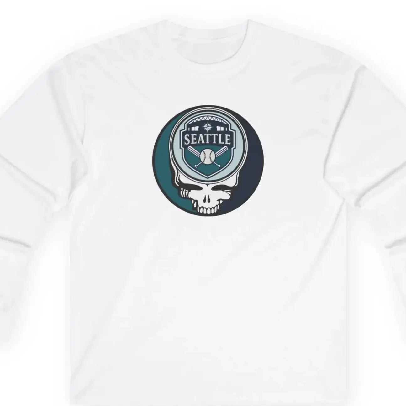 Seattle Baseball Edition Classic Stealie Long Sleeve Tee MLB The Ballpark Collection