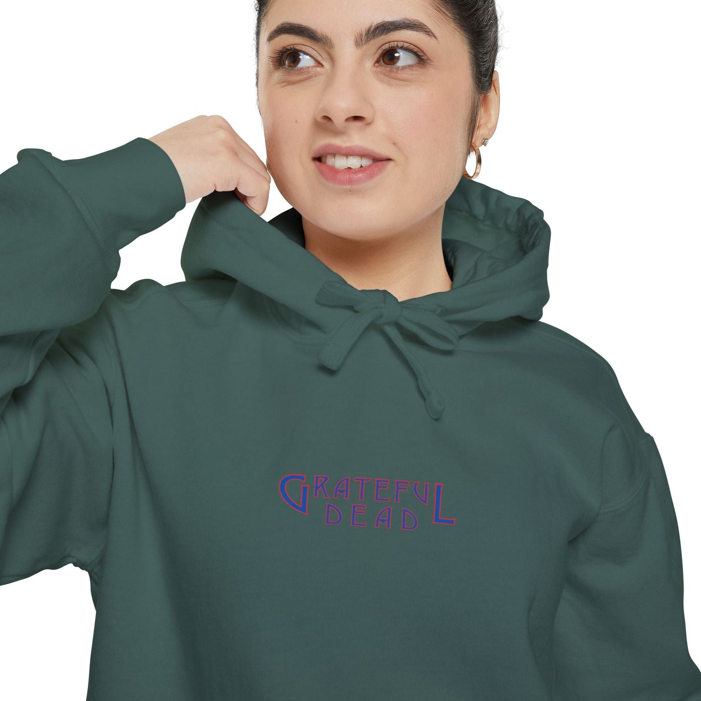 Tie-Dye Two-Sided Unisex Garment-Dyed Hoodie Bear Vineyard Collection