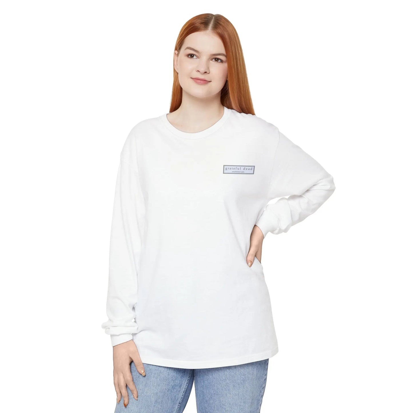 Jerry's Takin' The Bus Garment-dyed Long Sleeve T-Shirt Vineyard Collection