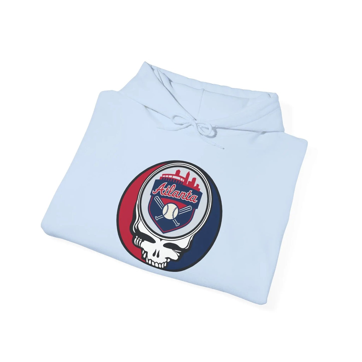 Atlanta Baseball Edition Unisex Heavy Blend Hoodie The Ballpark Collection Grateful Dead