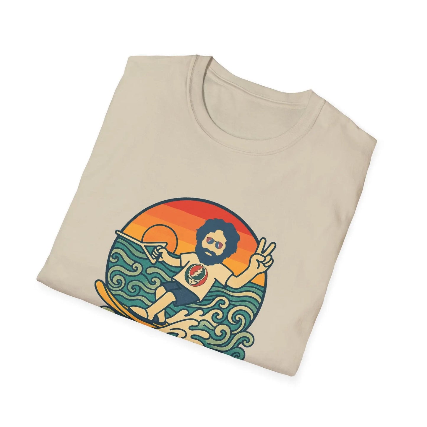 Life is Dead Jerry's Ridin' The Wake T-Shirt Grateful Dead