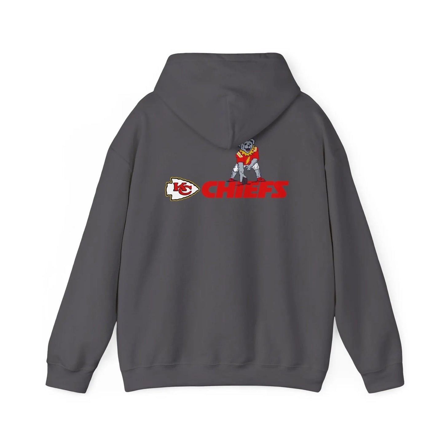 Kansas City Chiefs Dancing Bear Unisex Two-Sided Hoodie The Gridiron Collection