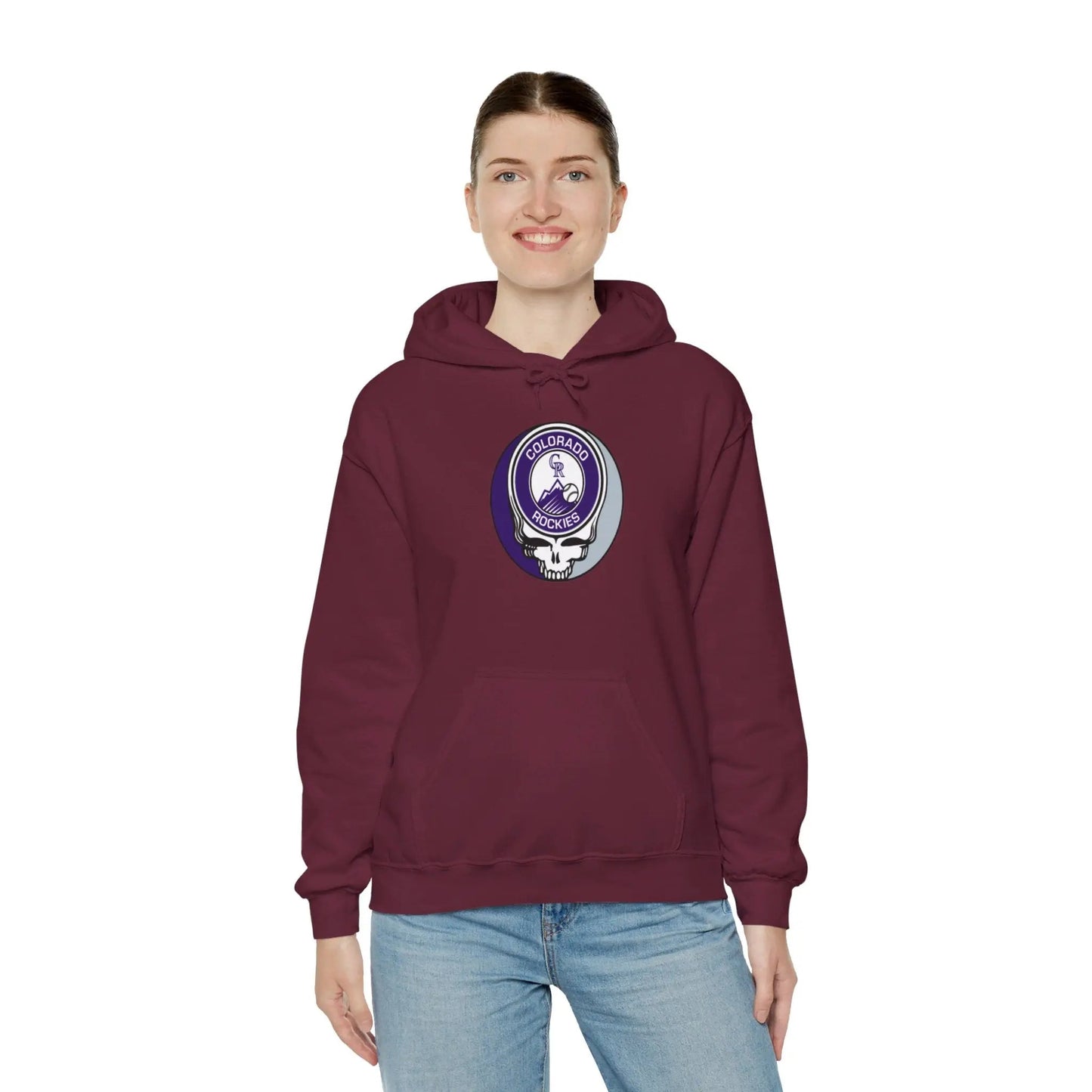 Colorado Rockies Grateful Dead Hoodie Ballpark Collection